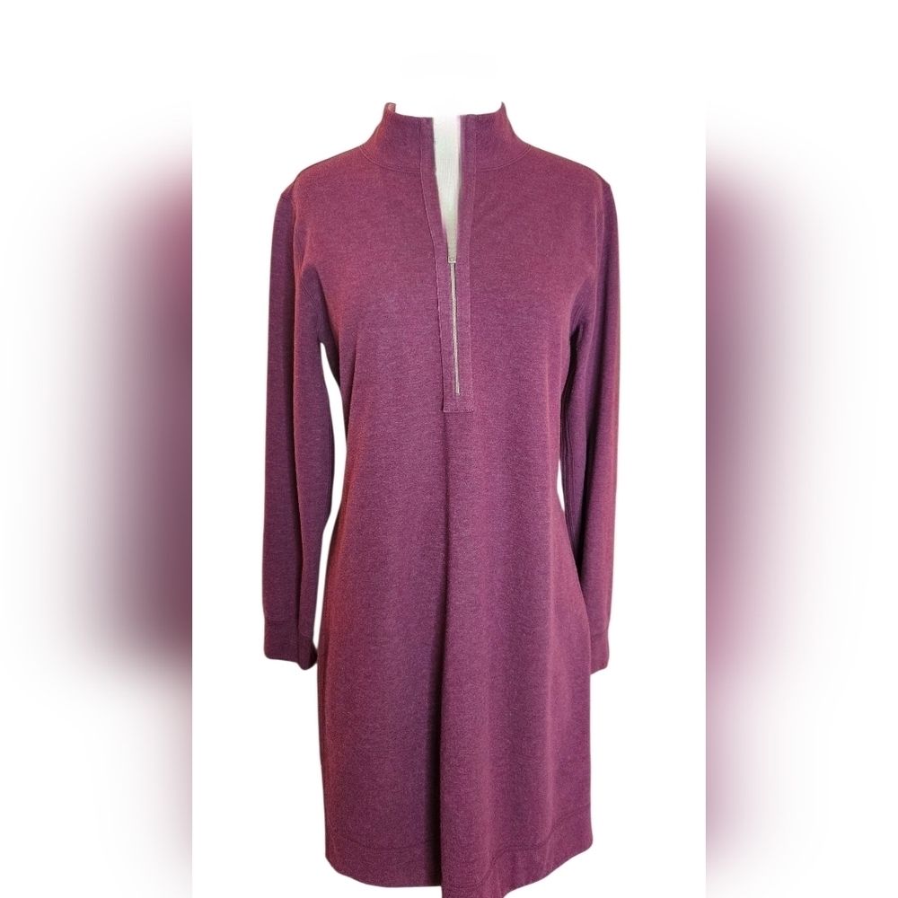 Tommy Bahama 1/2 Zip Sweatshirt Dress - Sz Med